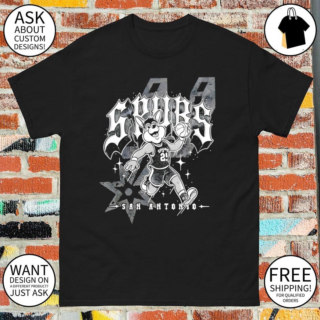 Coyote San Antonio Spurs Basketball Player NBA vintage shirt