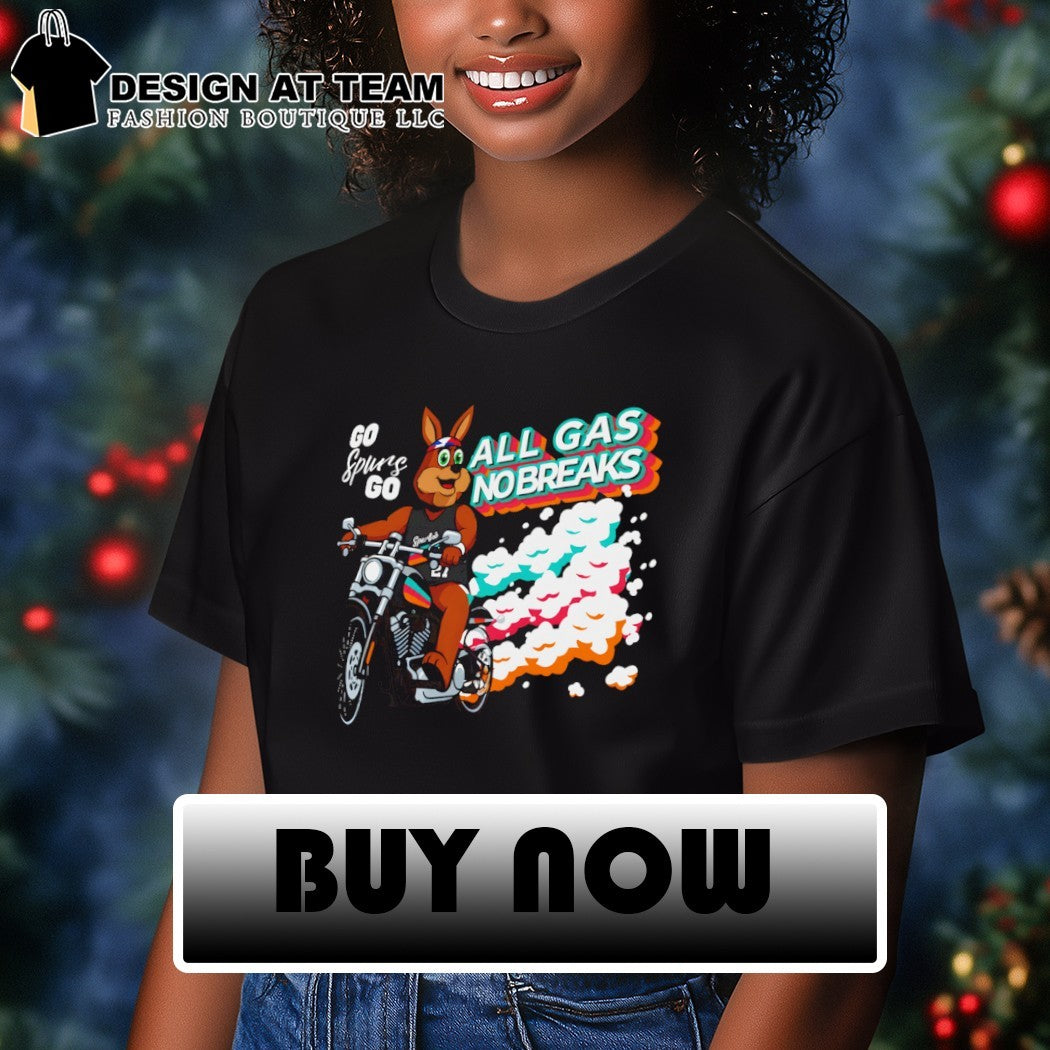 Coyote San Antonio Spurs basketball Go Spurs Go All Gas No Breaks 2026 shirt