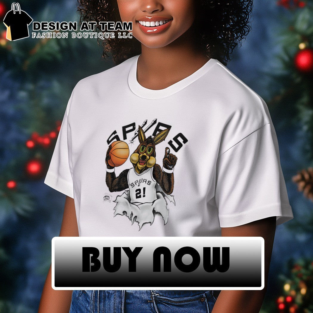 Coyote Tim Duncan San Antonio Spurs Basketball Silver Breakthrough 2026 vintage shirt