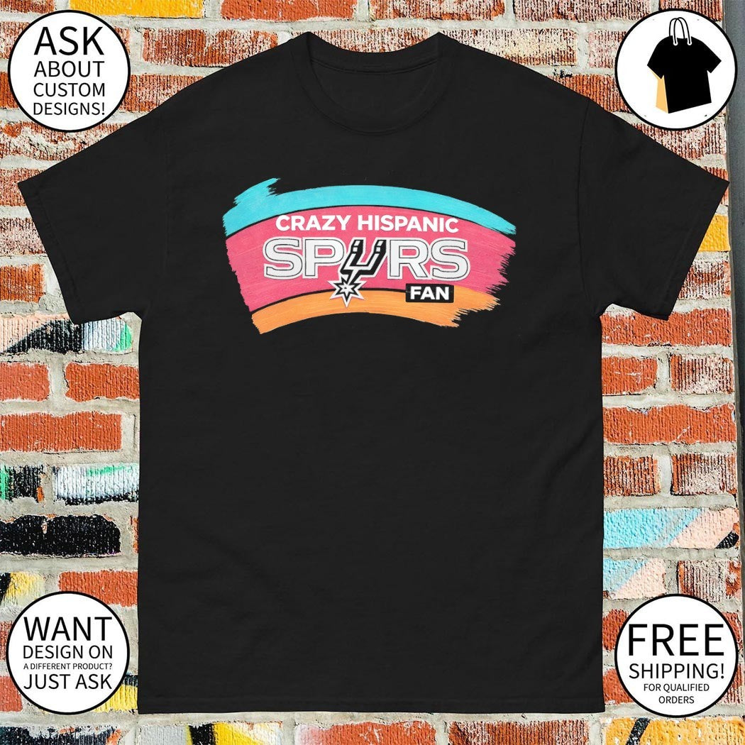 Crazy Hispanic Spurs Fan San Antonio Spurs Basketball NBA 2026 vintage shirt