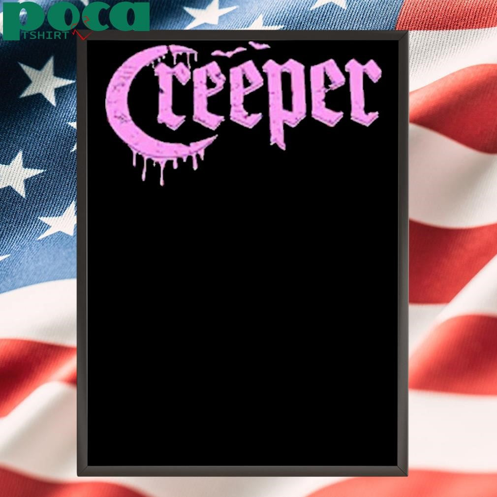 Creeper Purple Logo Shirt