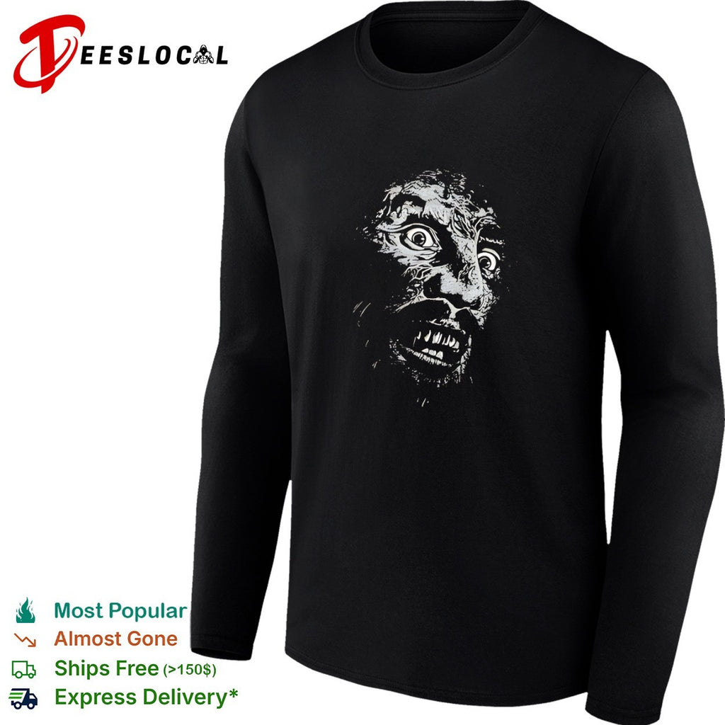 Creepy monster face shirt