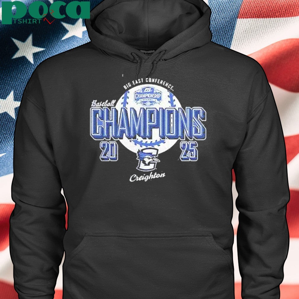 Creighton Bluejays Big East Conference Champions 2025 Shirt