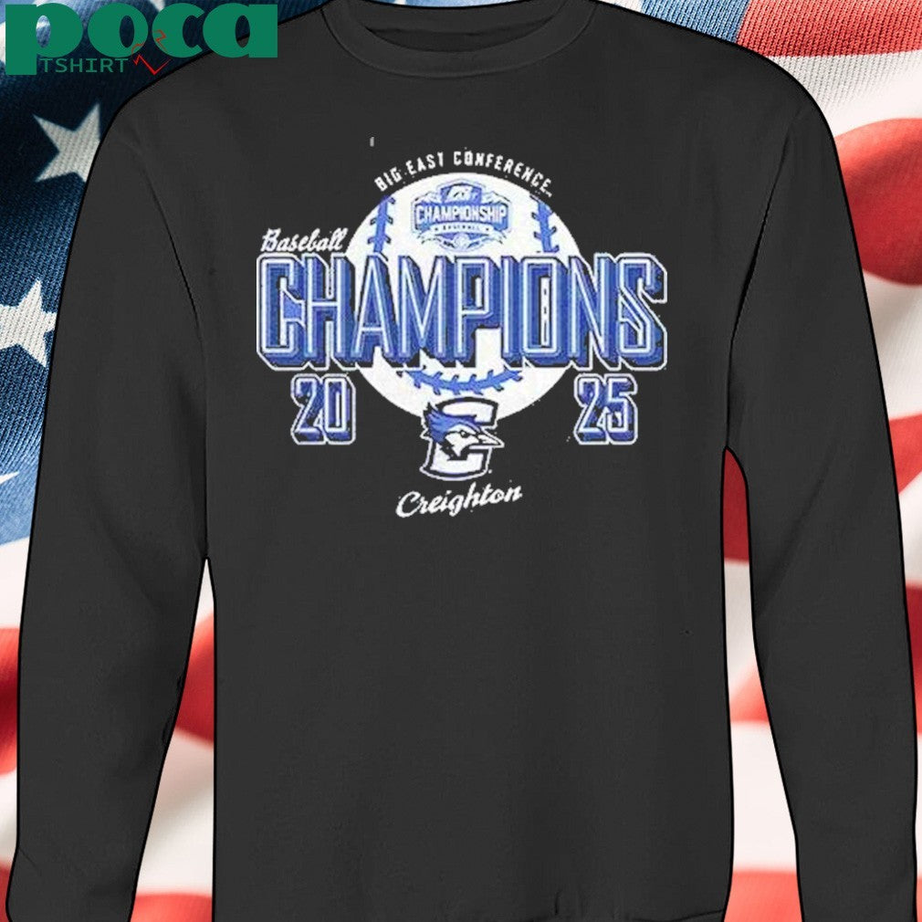 Creighton Bluejays Big East Conference Champions 2025 Shirt
