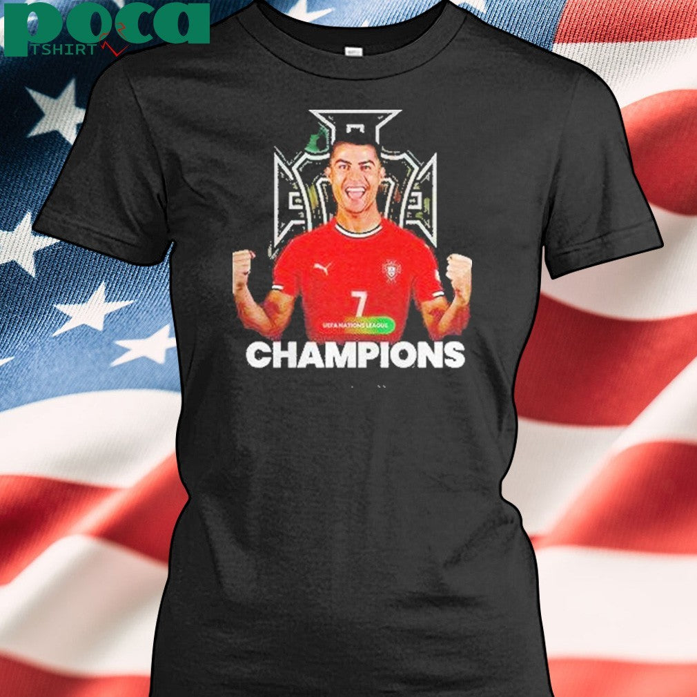 Cristiano Ronaldo Portugal Are The Uefa Nations League Champions Shirt