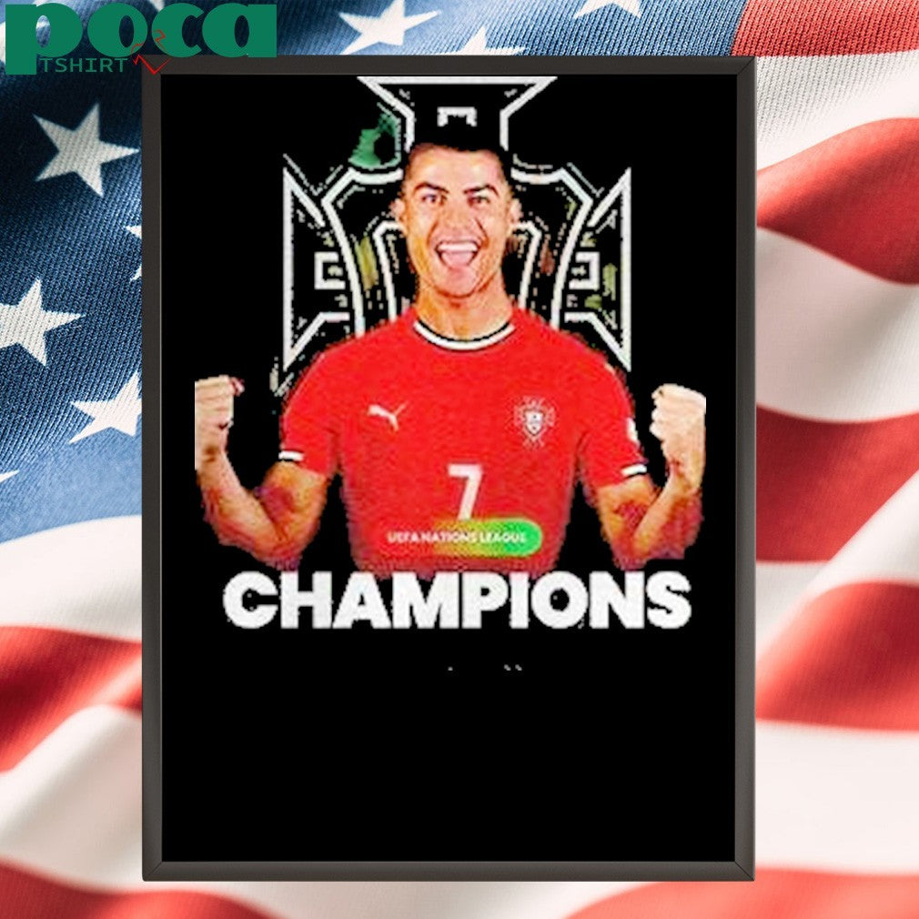 Cristiano Ronaldo Portugal Are The Uefa Nations League Champions Shirt