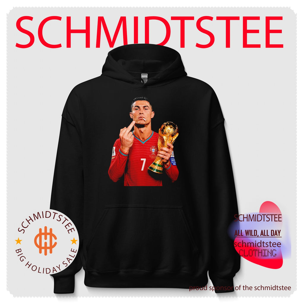 Cristiano Ronaldo Portugal World Cup Champion 2026 Middle Finger shirt