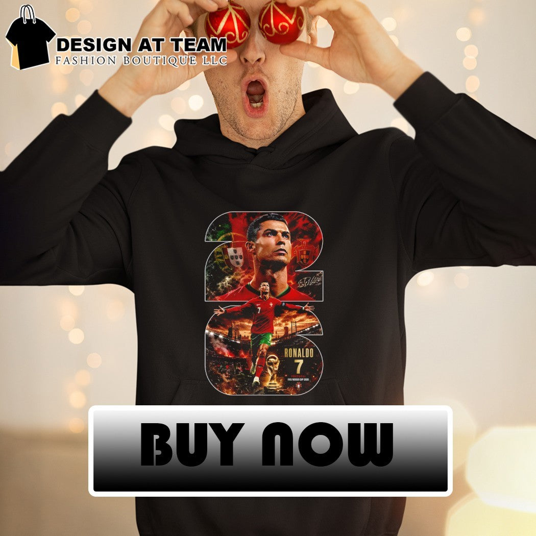 Cristiano Ronaldo soccer player Portugal national team uniform 2026 shirt