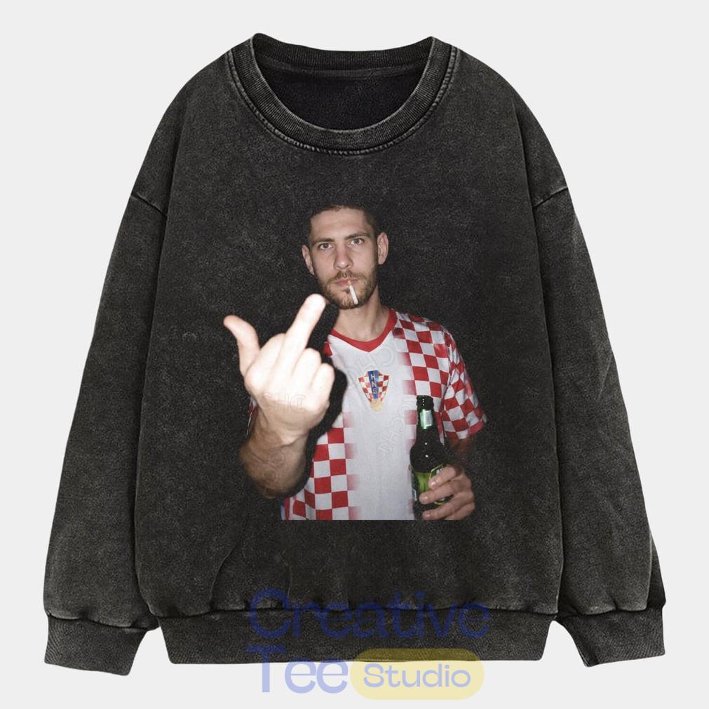 Croatia Soccer Night Out Graphic Shirt