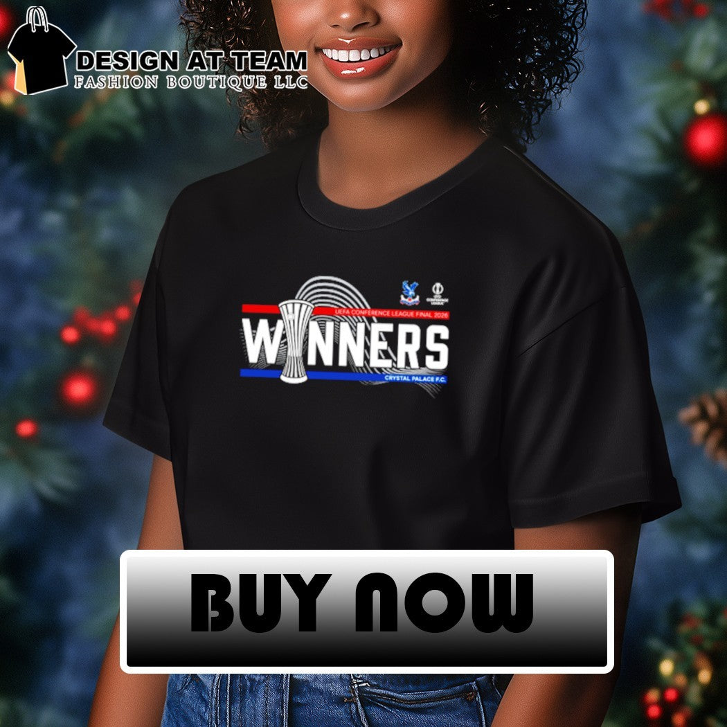 Crystal Palace F.C UEFA Conference League Finald 2026 Winners shirt