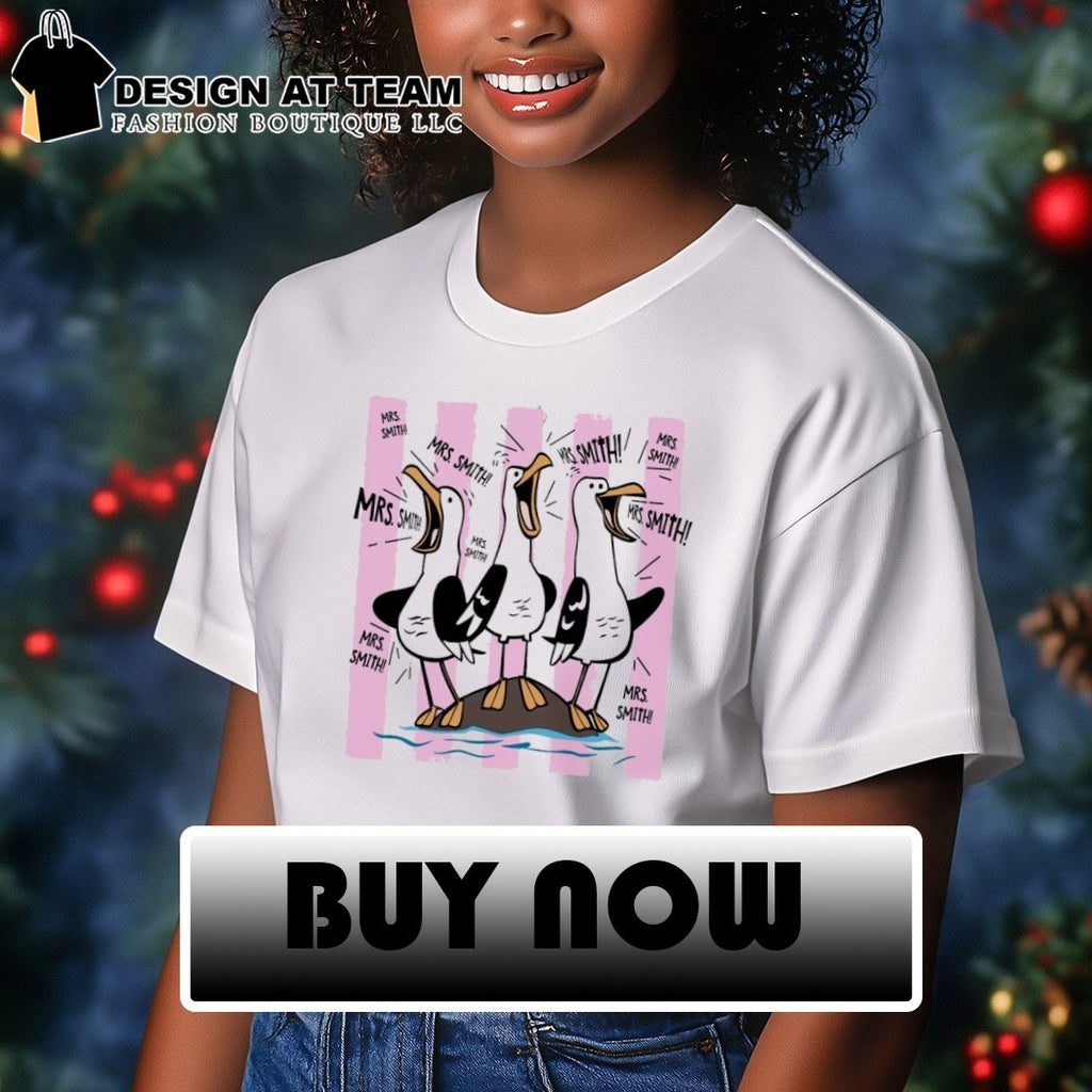 Custom Seagulls Teacher Funny Teacher Appreciation shirt