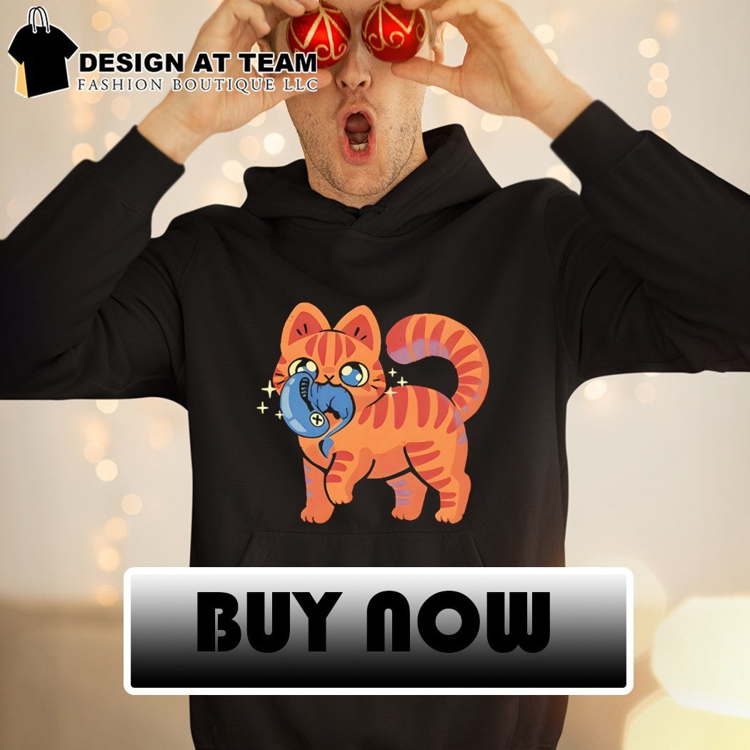 Cute Alien Cat Jonesy the cat with a xenomorph shirt