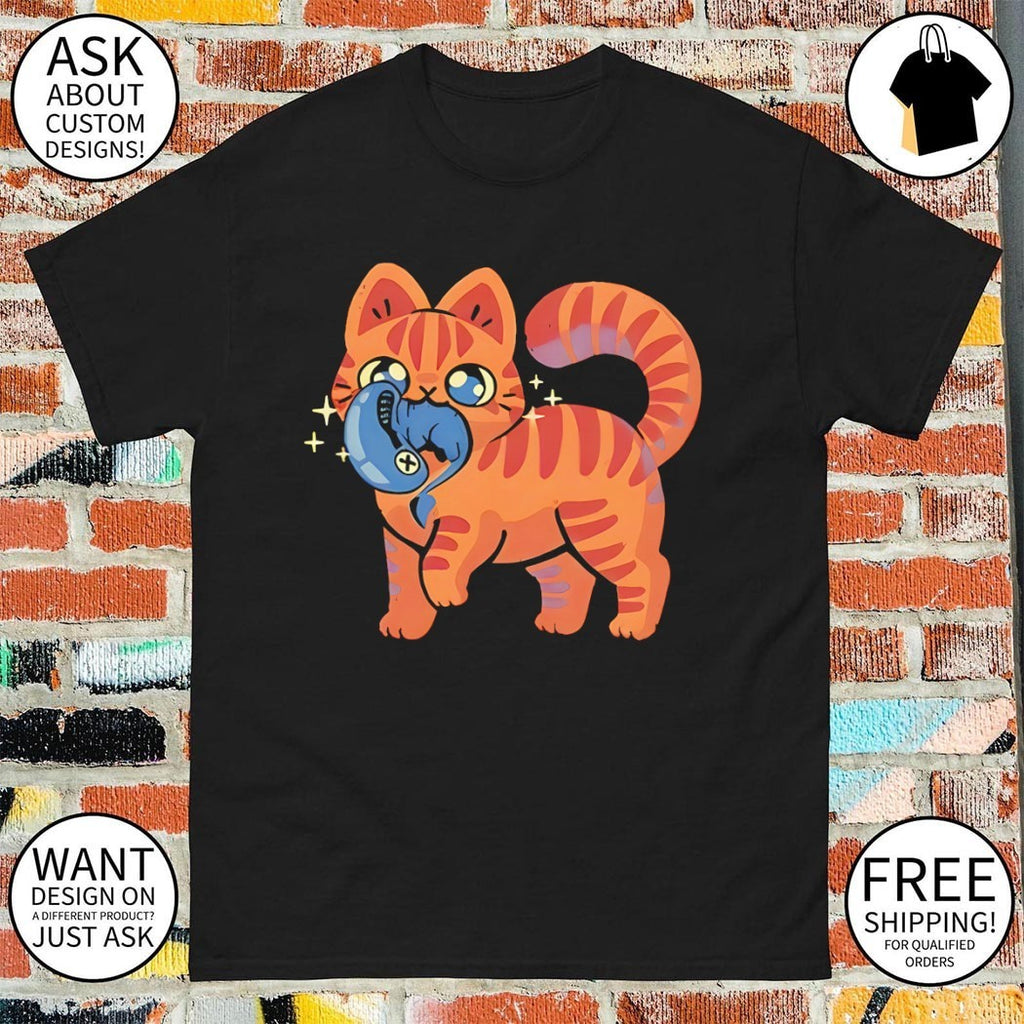 Cute Alien Cat Jonesy the cat with a xenomorph shirt