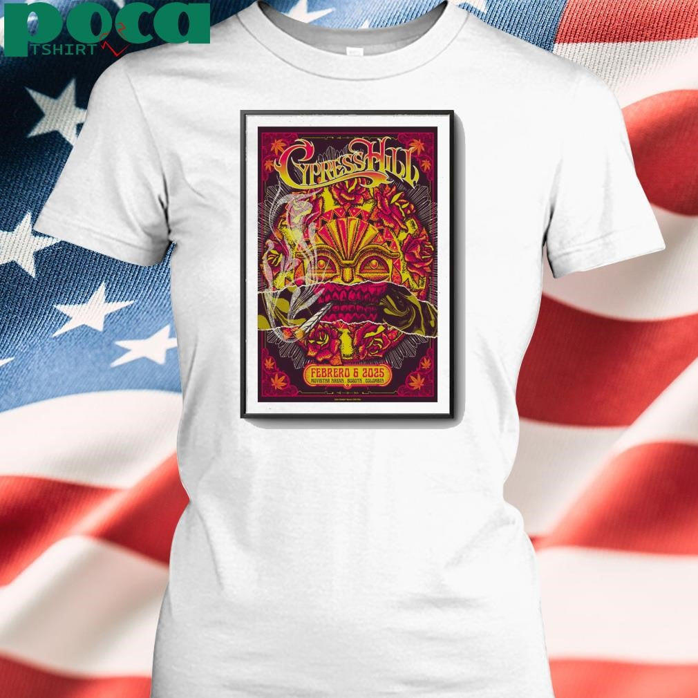 Cypress Hill Feb 6 2025 Movistar Arena Bogota Colombia Poster shirt
