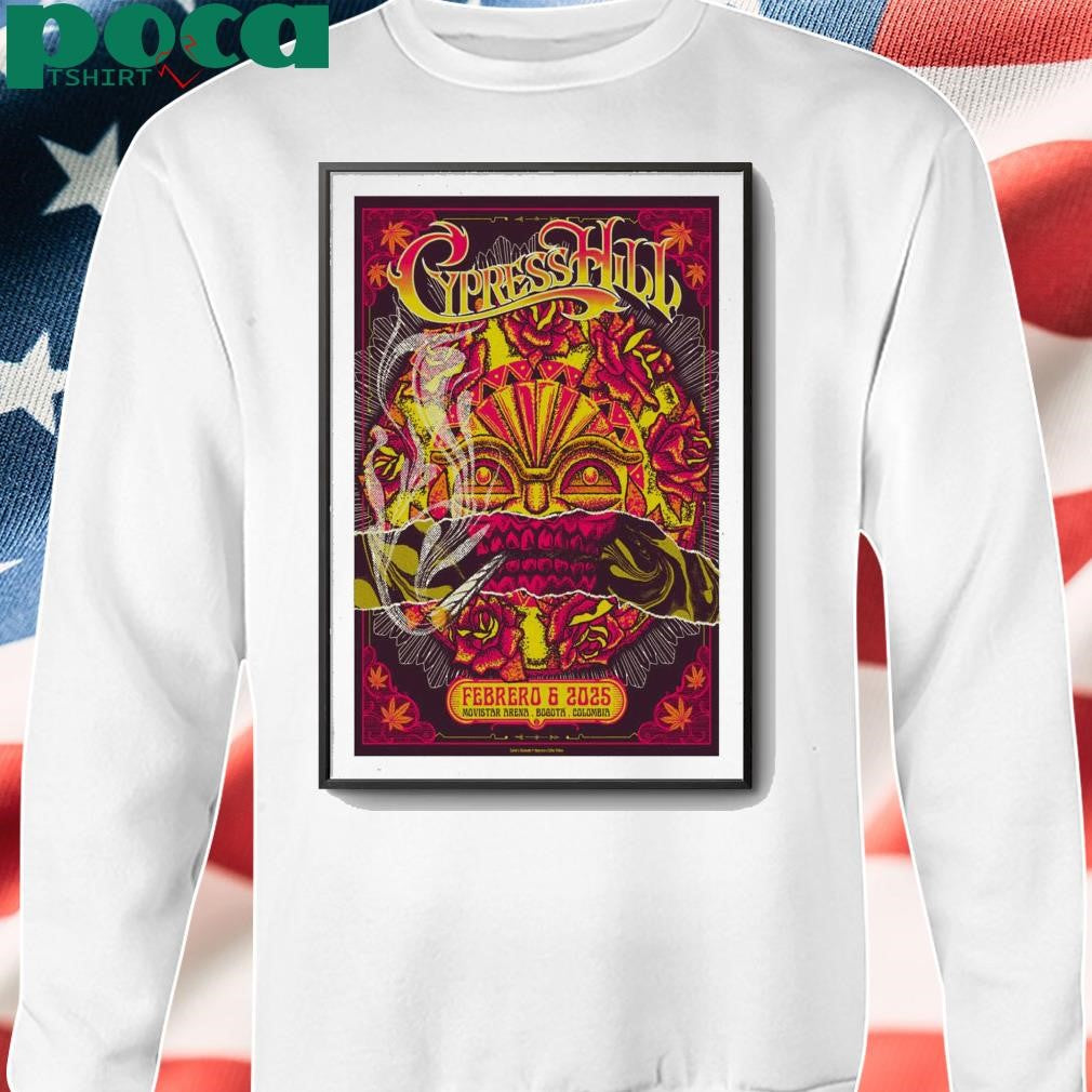 Cypress Hill Feb 6 2025 Movistar Arena Bogota Colombia Poster shirt