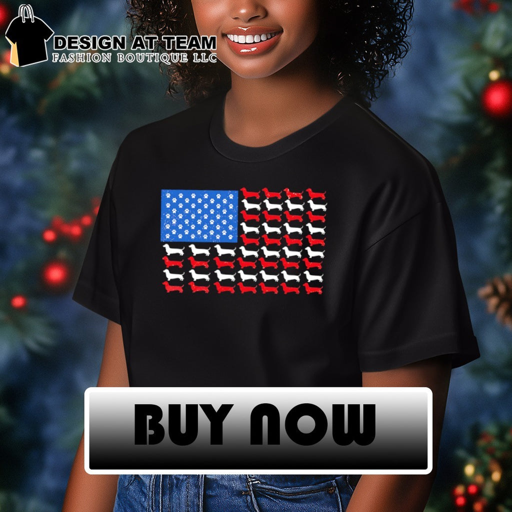 Dachshund American flag Patriotic Wiener Dog USA 4th of July Independence Day 1776 2026 shirt