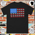 Dachshund American flag Patriotic Wiener Dog USA 4th of July Independence Day 1776 2026 shirt