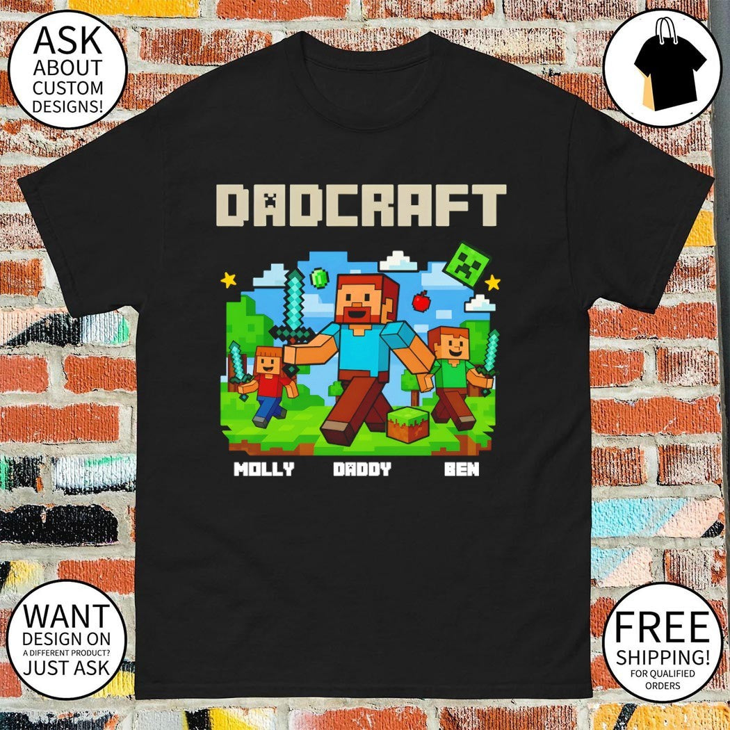 DadCraft Molly Daddy Ben Father’s Day shirt