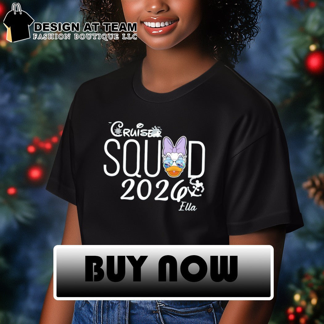 Daisy Duck Cruise Squad 2026 Ella shirt