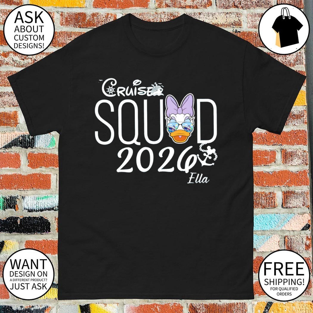 Daisy Duck Cruise Squad 2026 Ella shirt