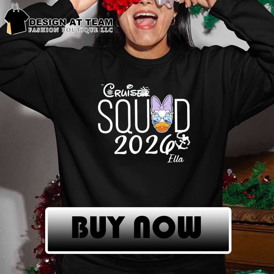 Daisy Duck Cruise Squad 2026 Ella shirt