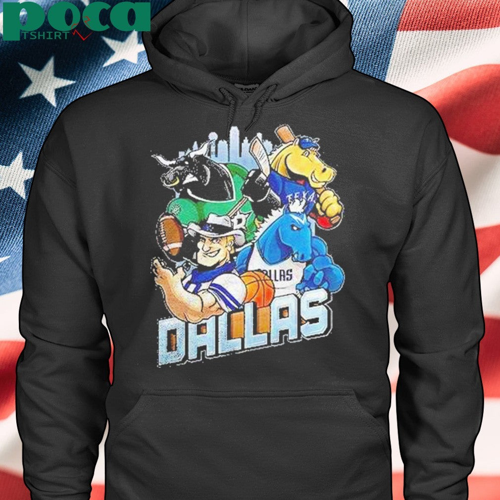 Dallas Sports Team Mascot Shirt