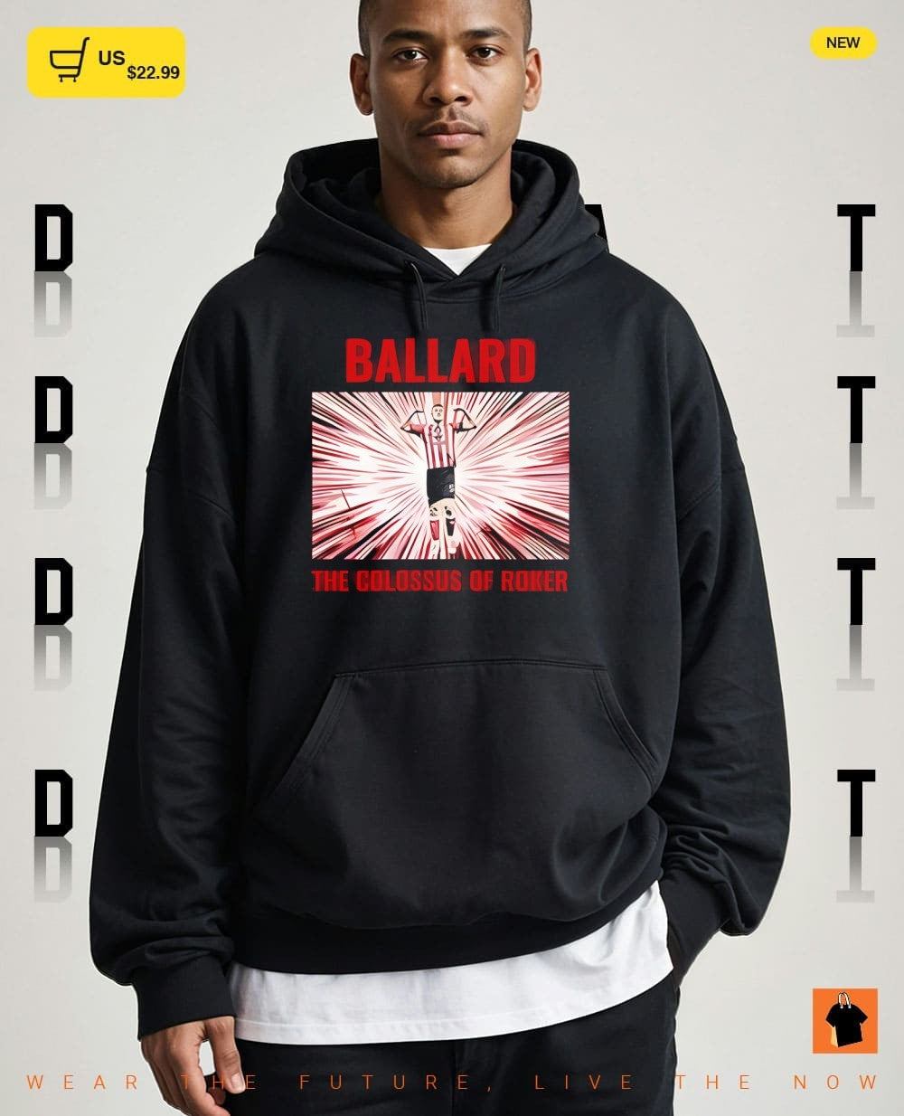 Dan Ballard Sunderland FC the colossus of roker shirt