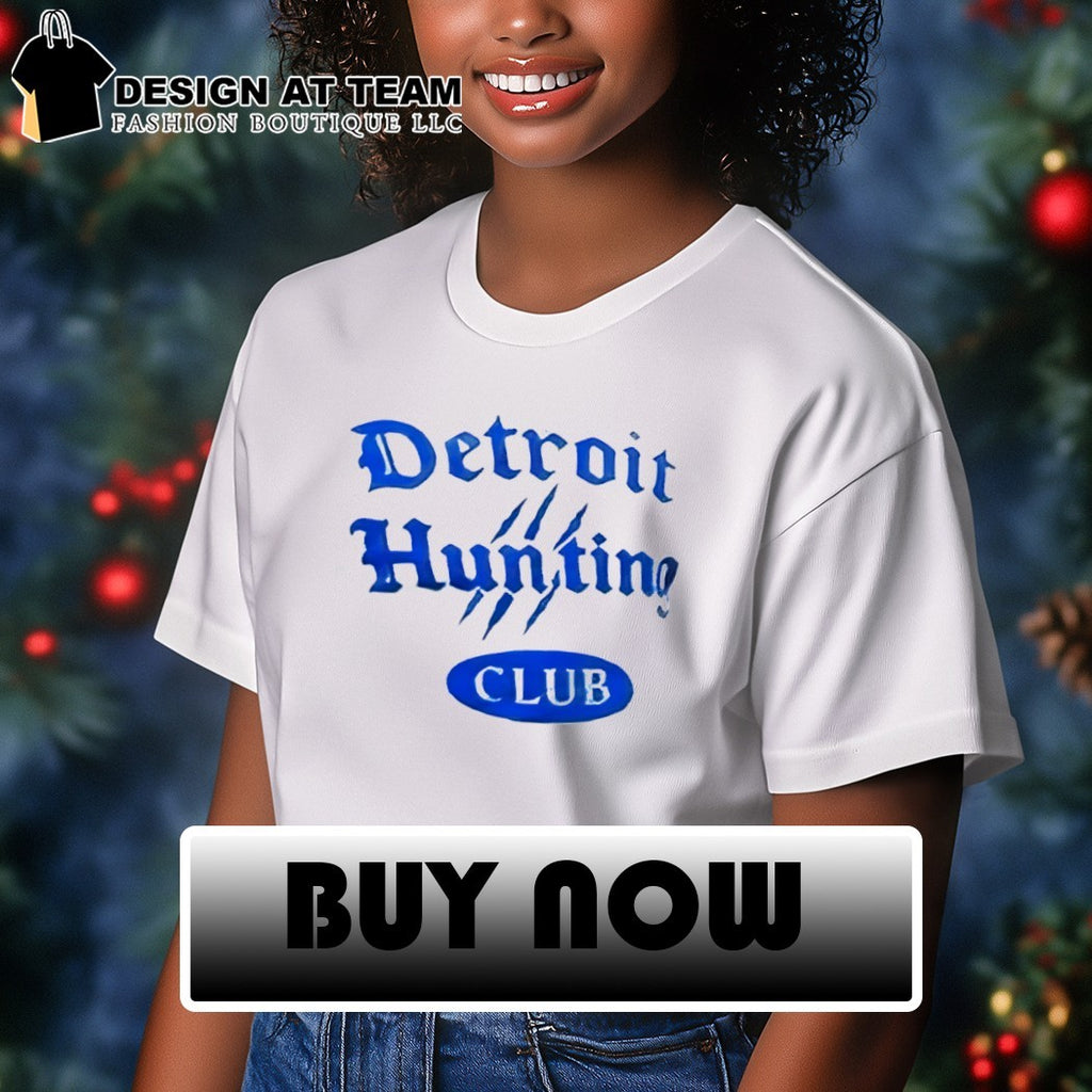Dan Campbell Detroit Lions Football Detroit Hunting Club shirt