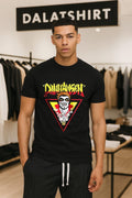 Danhausen Wrestling Demon Face Logo Red Triangle shirt