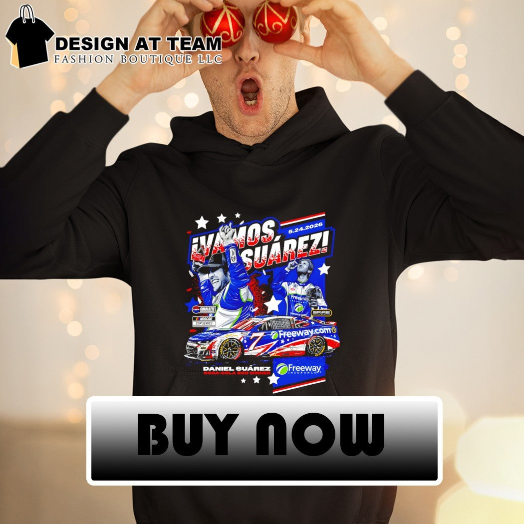 Daniel Suárez Nascar Cup Series Charlotte Motor Speedway Coca Cola 600 Winner shirt