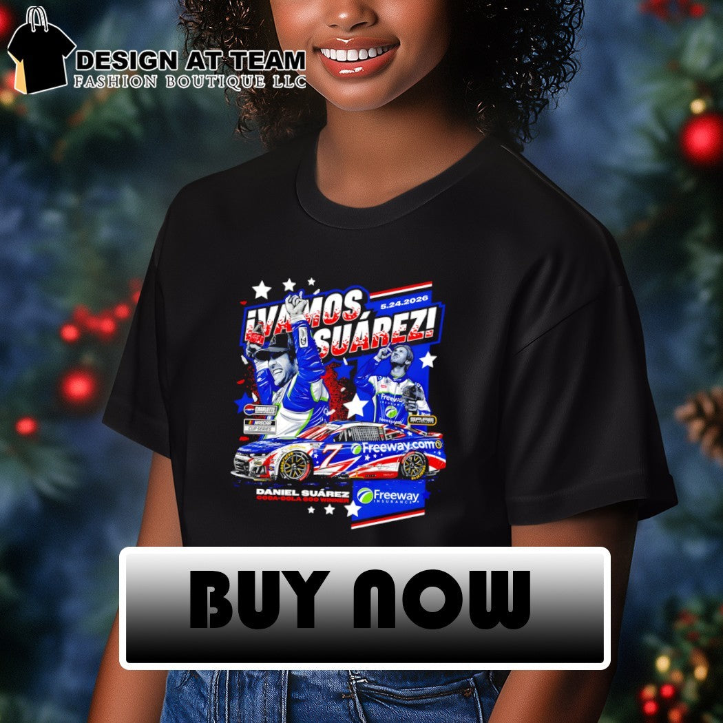 Daniel Suárez Nascar Cup Series Charlotte Motor Speedway Coca Cola 600 Winner shirt