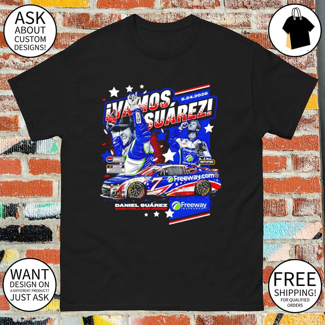 Daniel Suárez Nascar Cup Series Charlotte Motor Speedway Coca Cola 600 Winner shirt