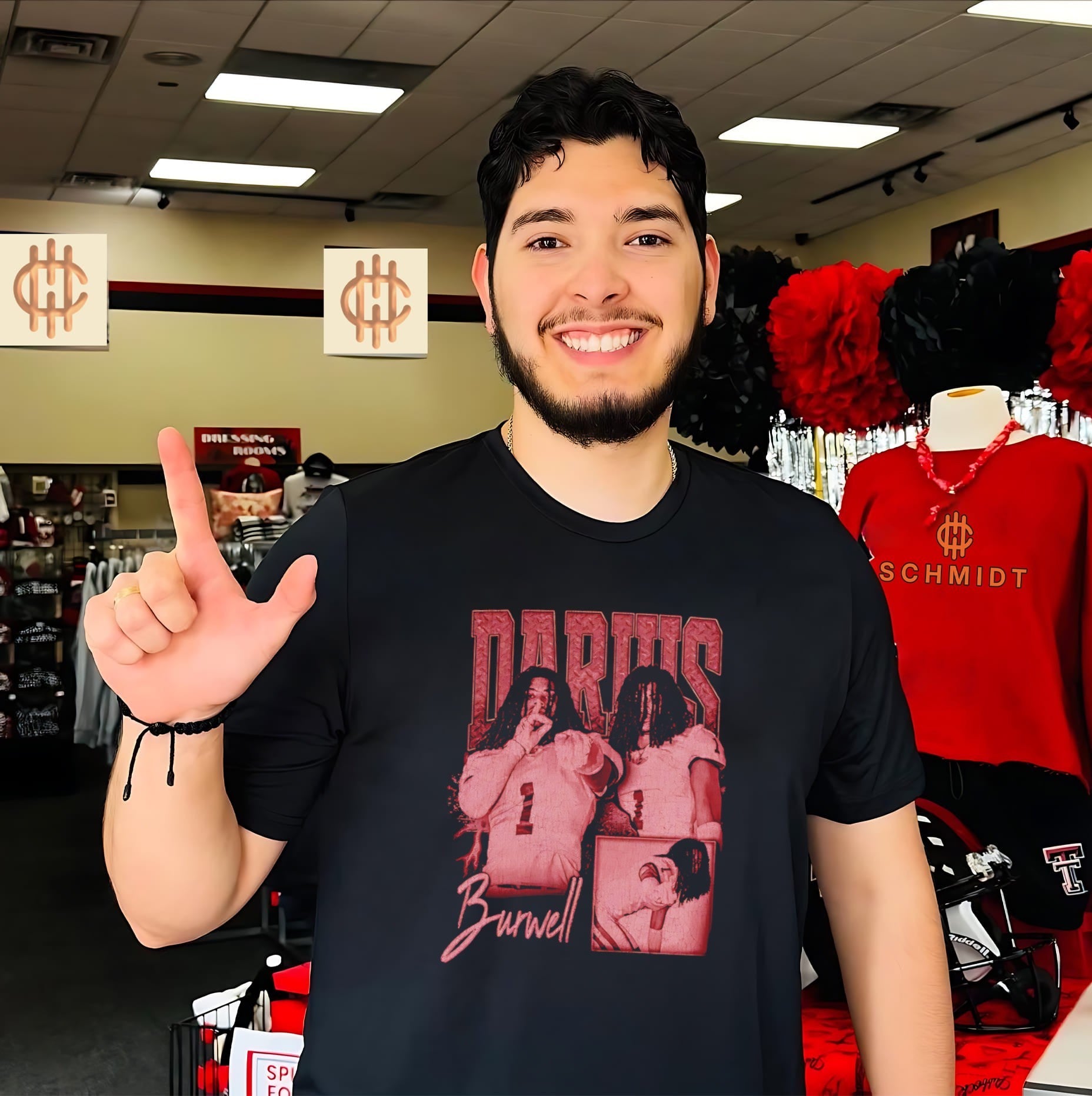 Darius Burwell Football Player athlete sports apparel shirt