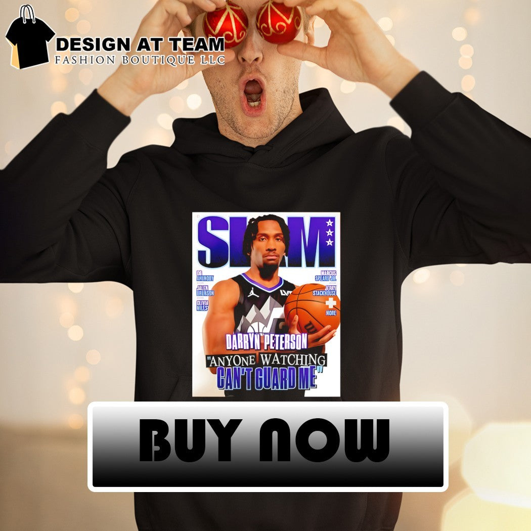 Darryn Peterson Utah Jazz Draft NBA 2026 Slam anyone watching can’t guard me shirt