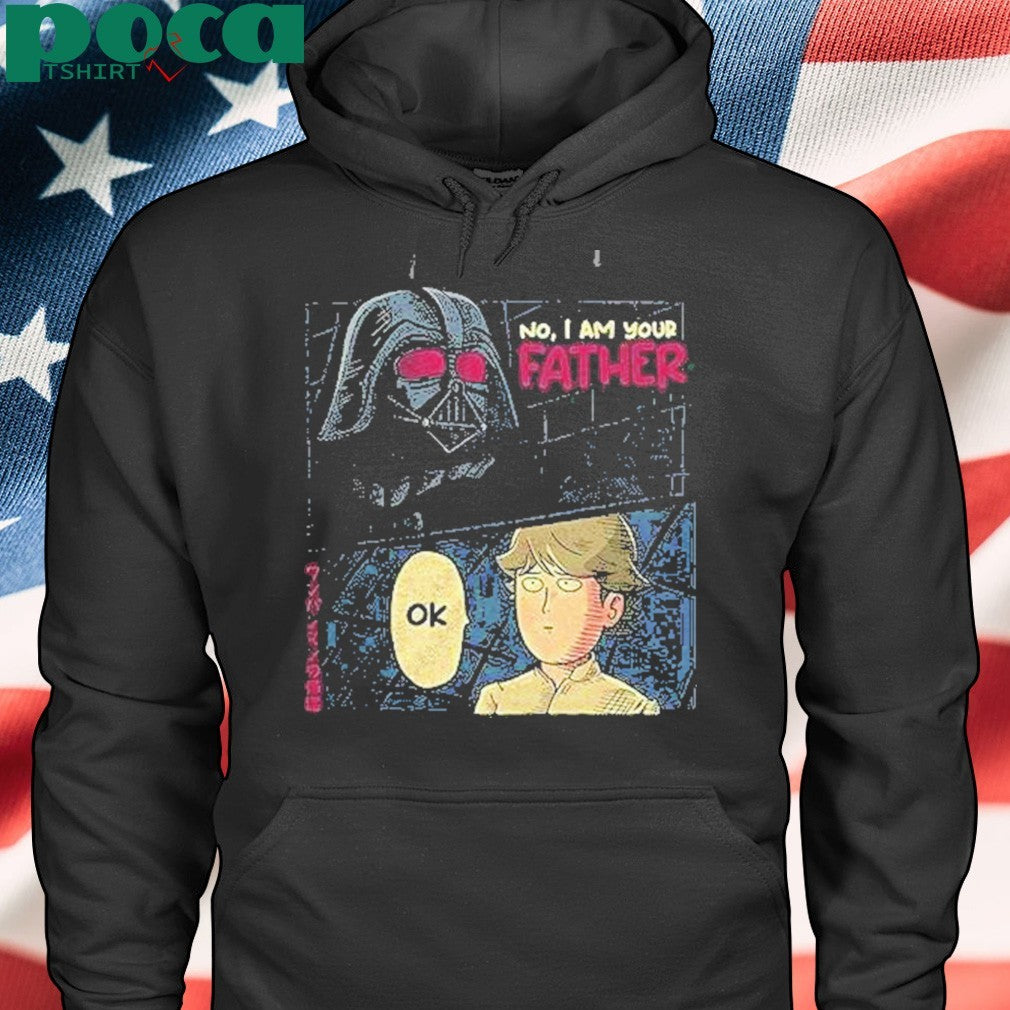 Darth Vader And Luke Skywalker X One Punch Man No I Am Your Father Shirt