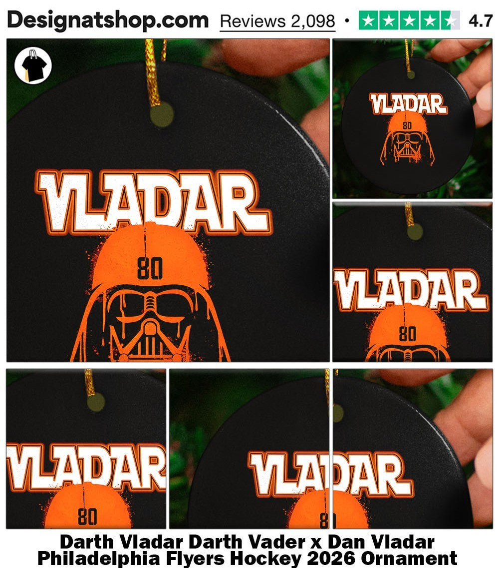 Darth Vladar Darth Vader x Dan Vladar Philadelphia Flyers Hockey 2026 shirt