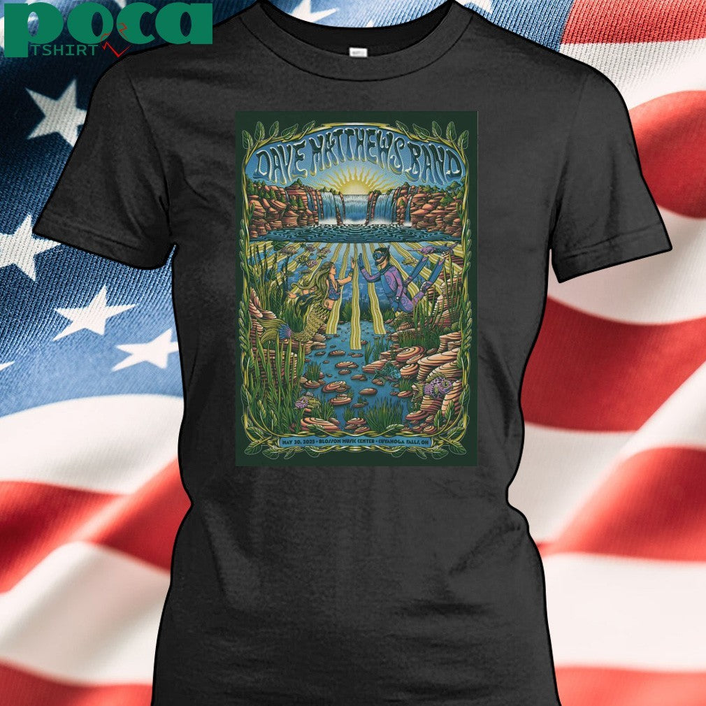 Dave Matthews Band Blossom Music Center in Cuyahoga Falls OH May 30 2025 Poster Shirt