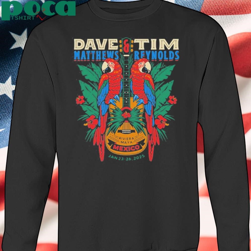 Dave Matthews Band & Tim Reynolds January 2025 Riviera Maya Show Shirt