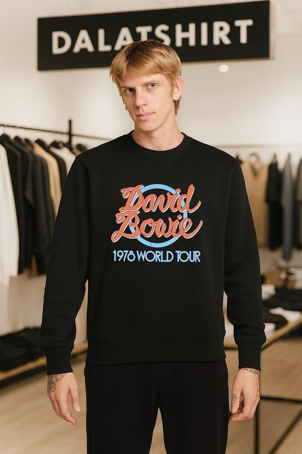 David Bowie 1978 World Tour Vintage shirt