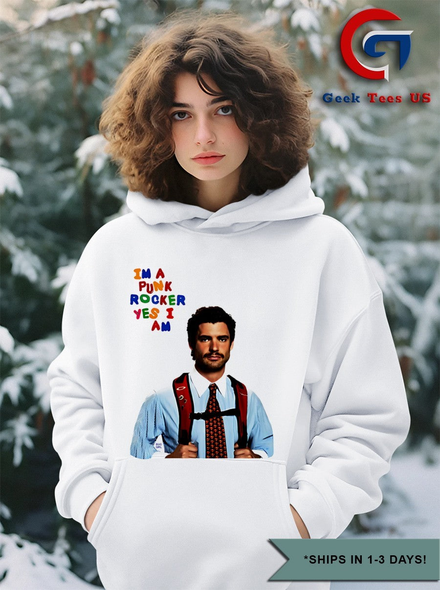 David Corenswet I’m a punk rocker yes I am hoodie shirt