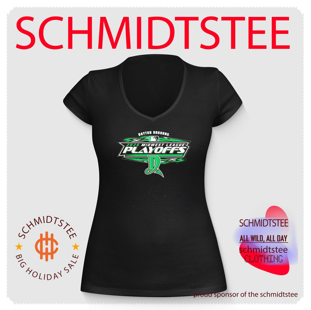 Dayton Dragons Midwest League Playoffs 2026 shirt