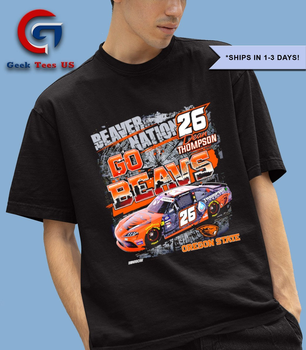 Dean Thompson Car go Beavs Oregon State Beavers shirt