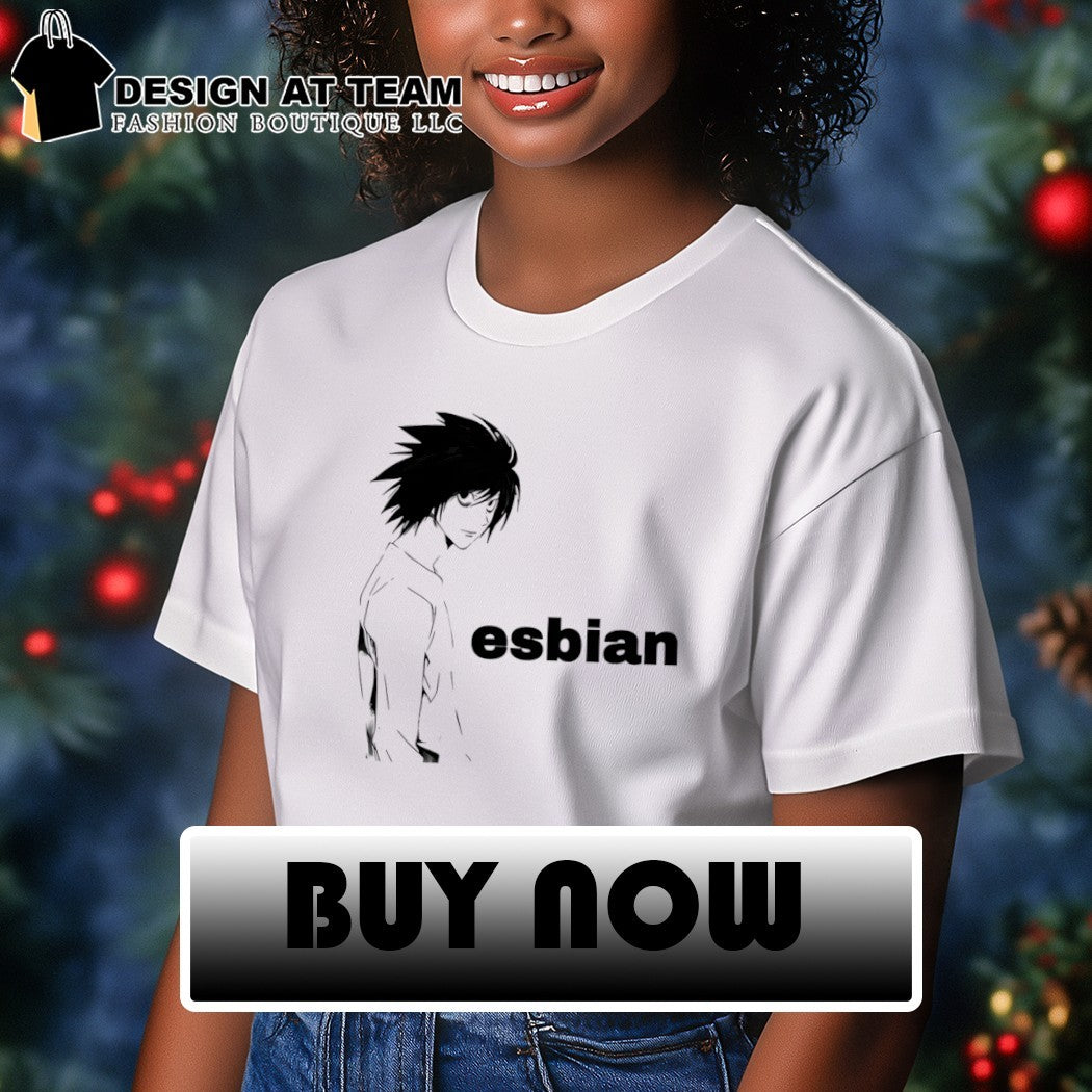 Death Note Esbian Anime cartoon shirt