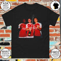 Declan Rice Bukayo Saka Martin Odegaard middle finger beers Arsenal FC 2026 shirt