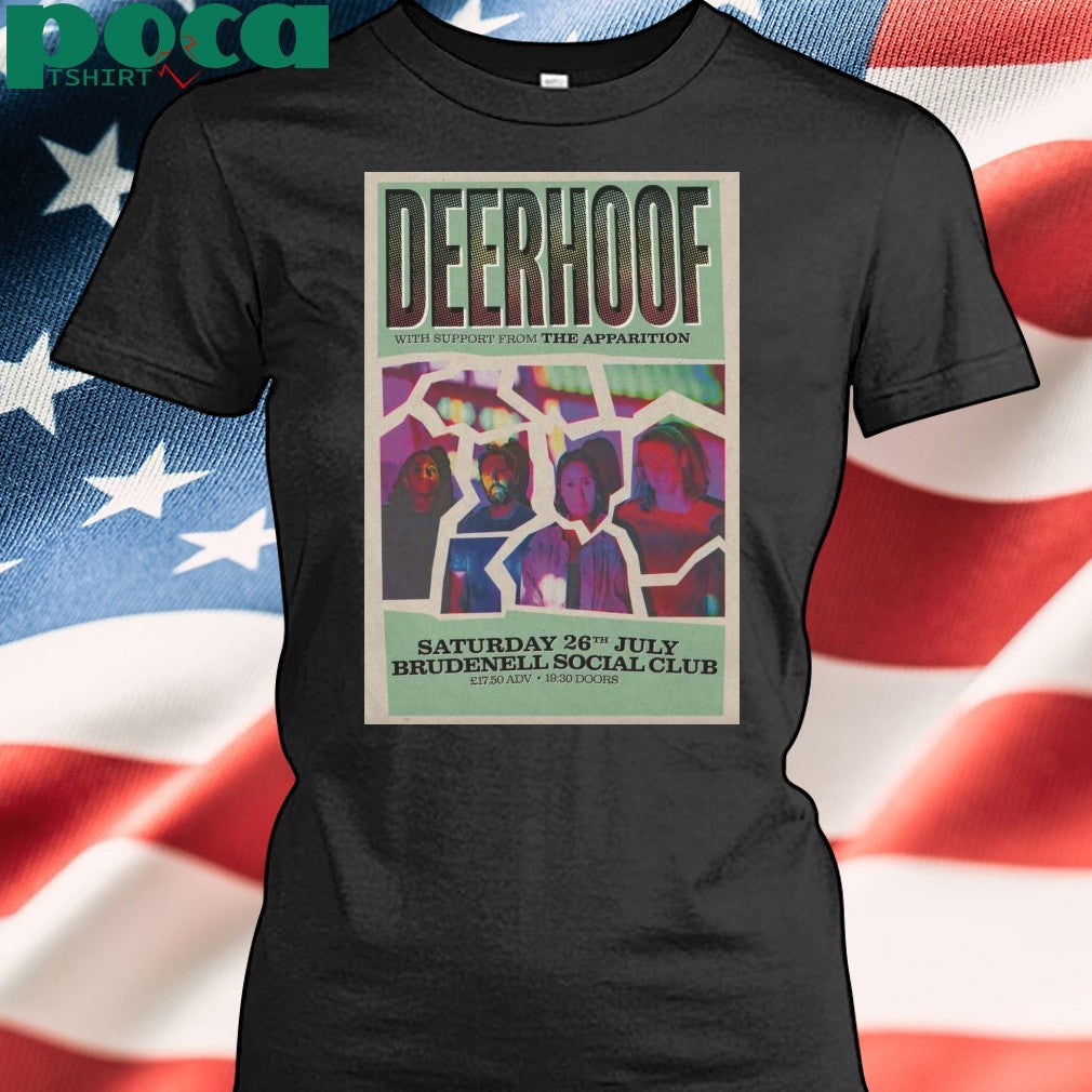 Deerhoof Jul 26 2025 Brudenell Social Club In Leeds UK Poster T-shirt