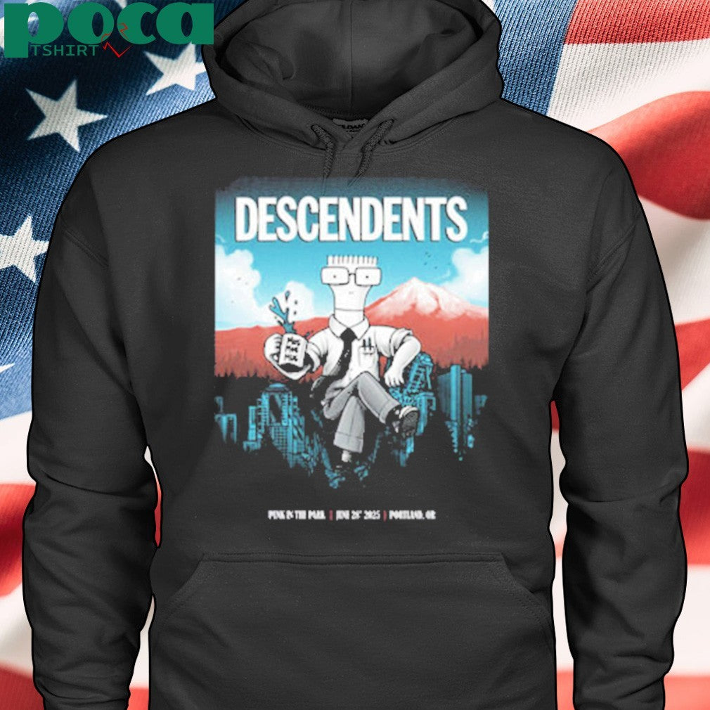 Descendents At Punk In The Park Festival On June 28 2025 In Portland OR Unisex T-Shirt