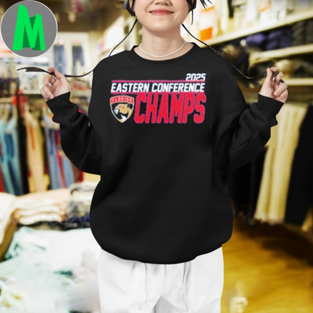 Design 2025 Florida Panthers Eastern Conference Champions Stanley Cup Final Shirt