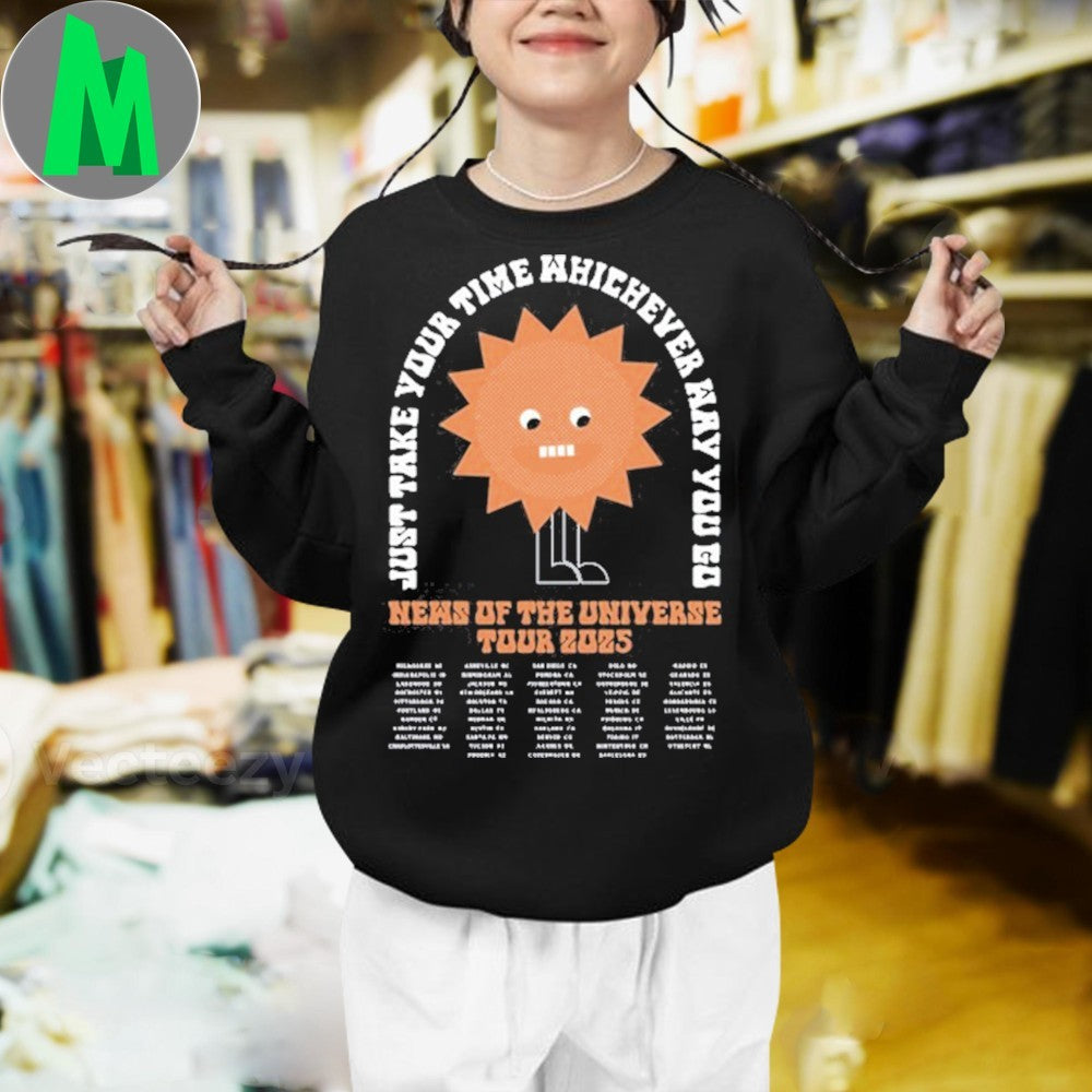 Design 2025 La Luz News Of The Universe Tour Shirt
