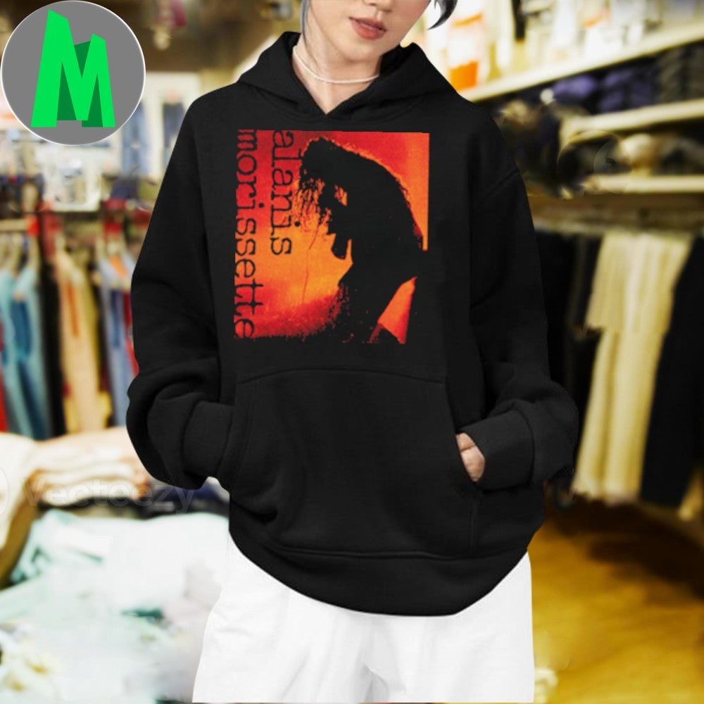Design Alanis Orange Silhouette Shirt