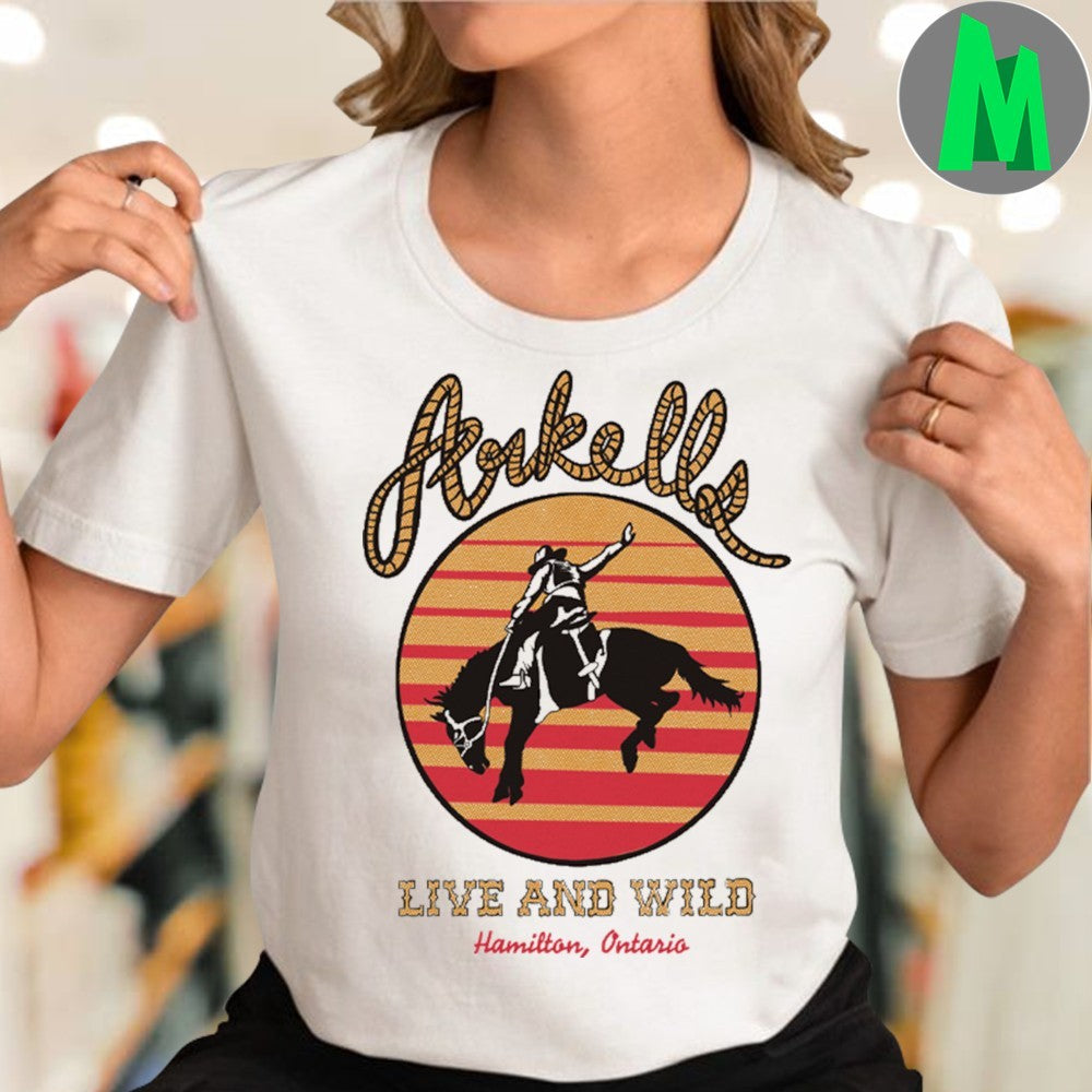 Design Arkells Live And Wild Ringer Shirt